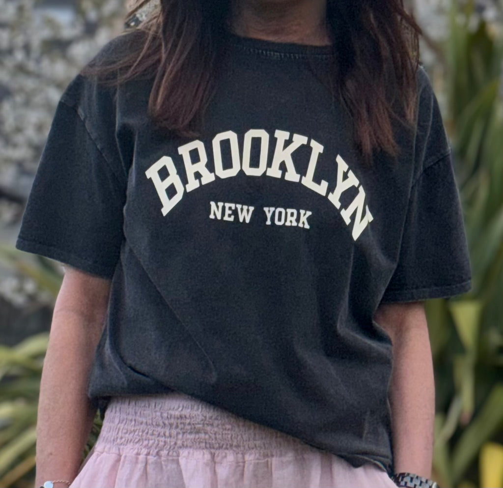 T-shirt manche courte effet délavé