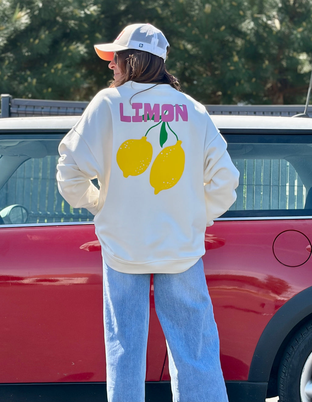 Sweat-shirt blanc