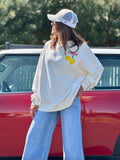 Sweat-shirt blanc